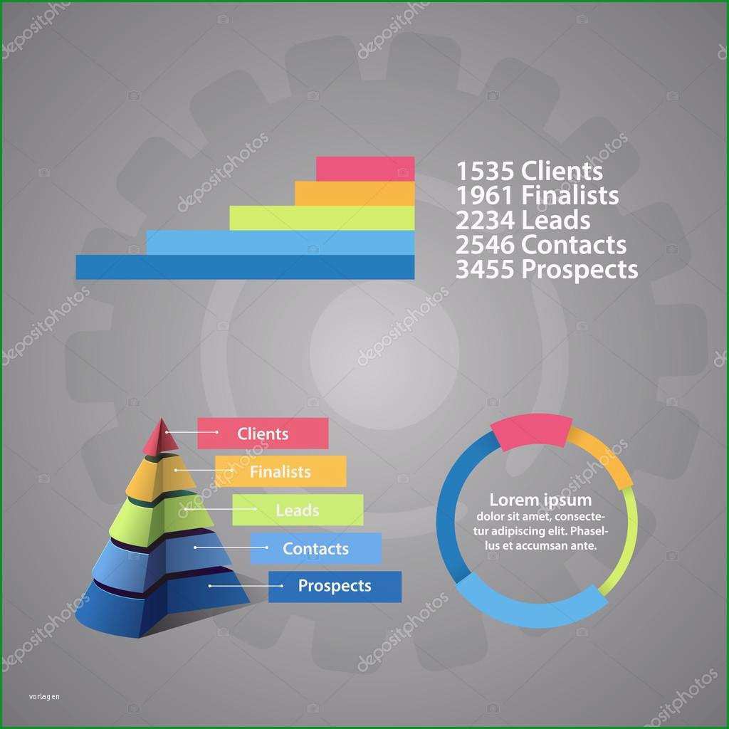 stock illustration sales funnel template for your