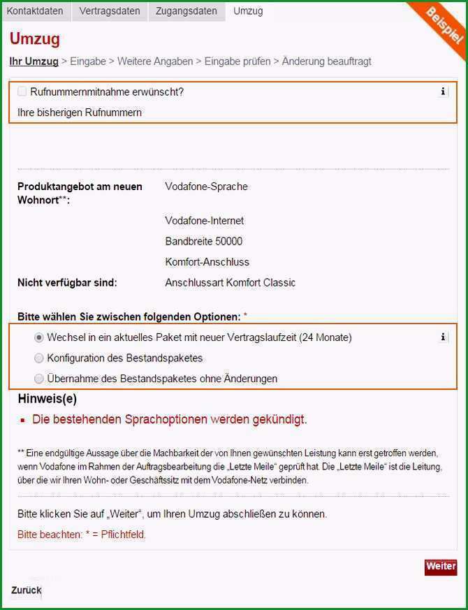 Toll Vodafone sonderkündigung Umzug Vorlage Großartig Hilfe