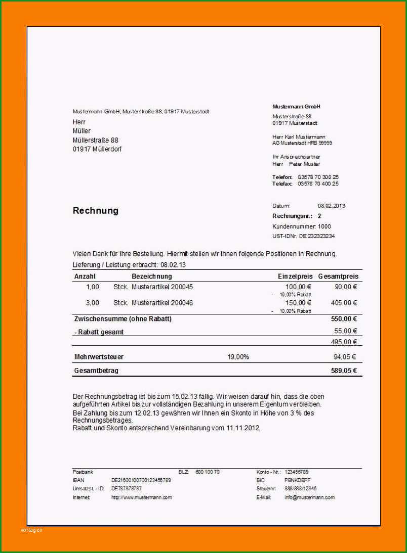 14 restaurant rechnung vorlage