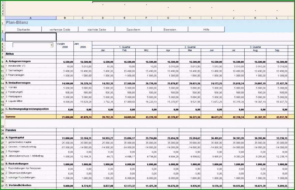 controlling excel vorlage rahyas