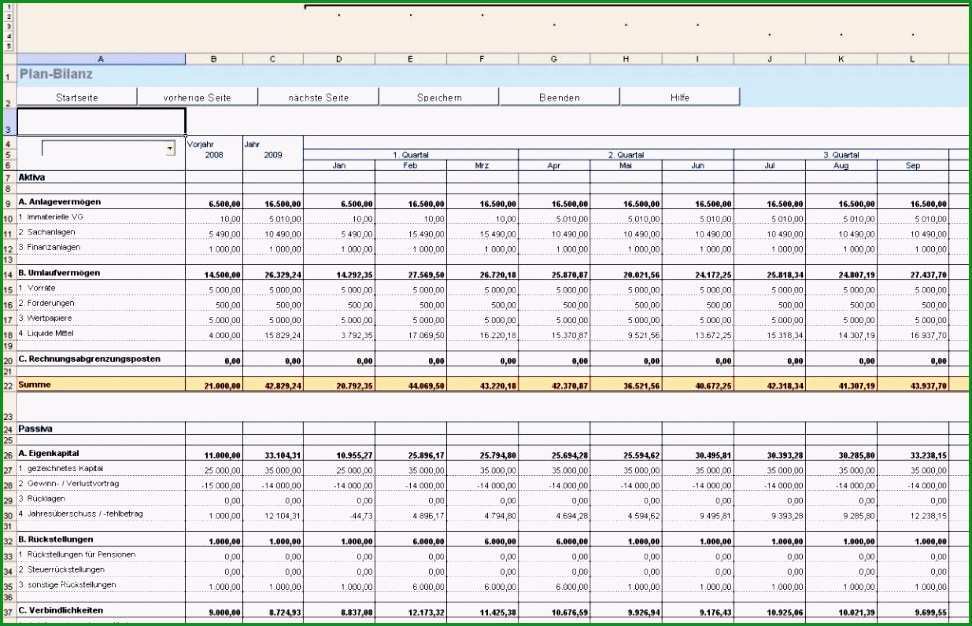 controlling excel vorlage rahyas