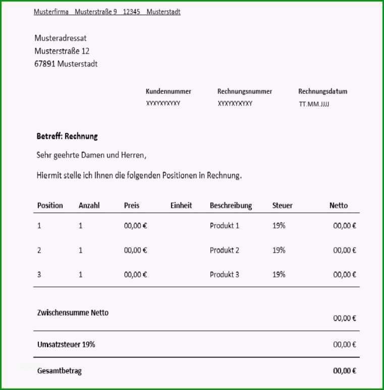 15 rechnungsvorlage restaurant