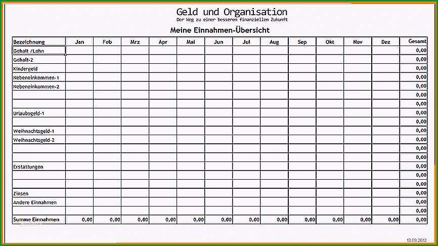 tabelle einnahmen ausgaben vorlage brmuuv