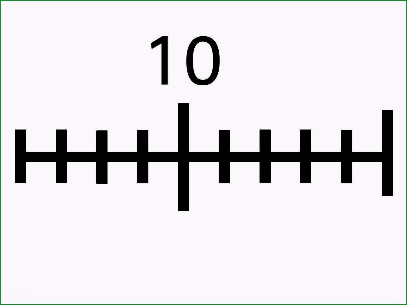 zahlenstrahlen 100 und 1000