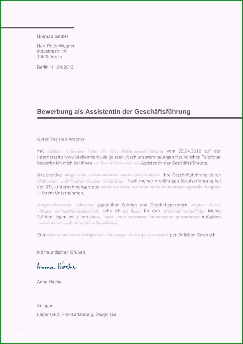 bewerbung grundstuck vorlage elegante 100 x vorlage kurzbewerbung zum