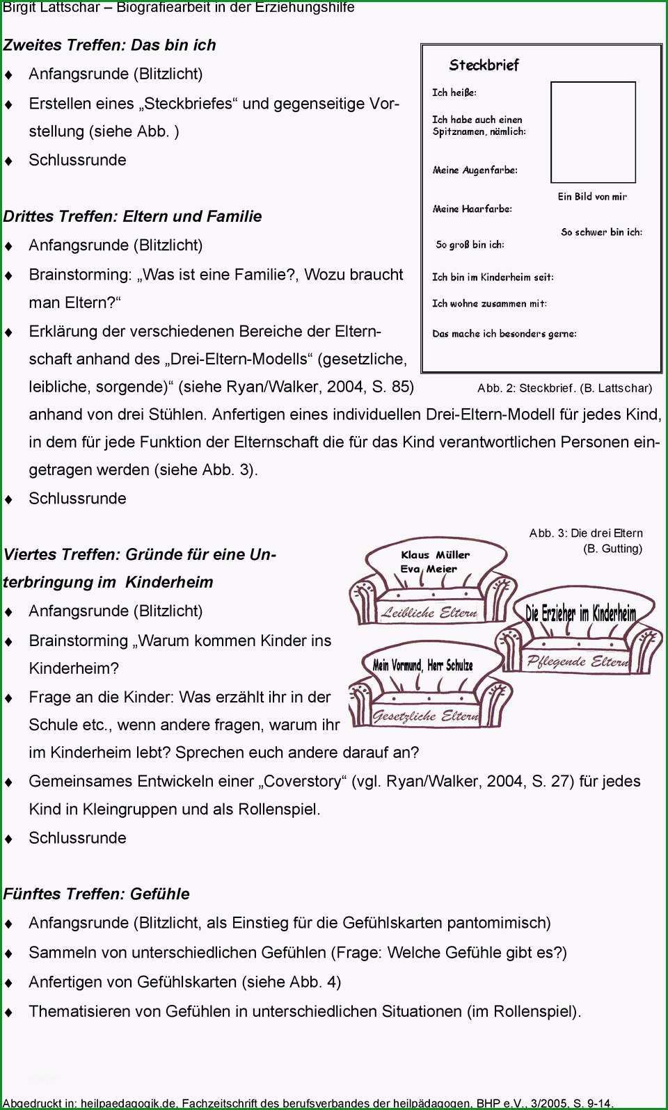 Biografiearbeit in der erziehungshilfe