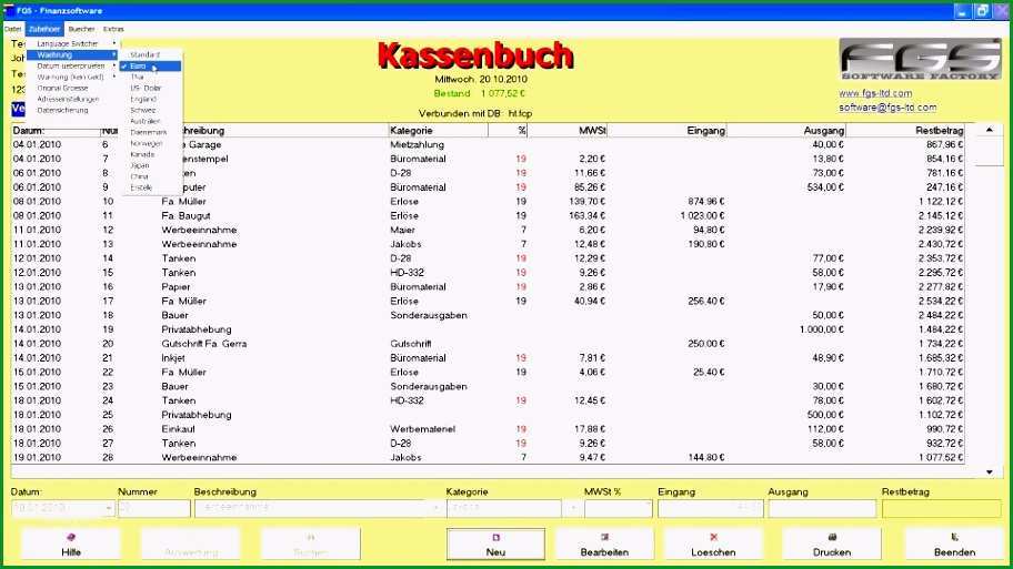 buchhaltung excel und 20 excel buchhaltung vorlage kostenlos vorlagen123