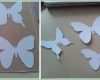 Überraschen [diy] Wanddekoration Schmetterlinge