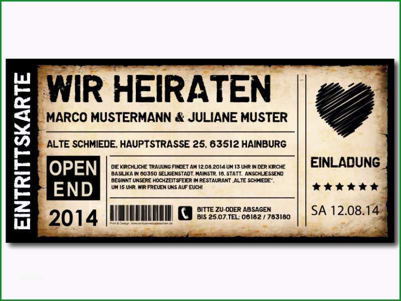 einladungskarten ticket