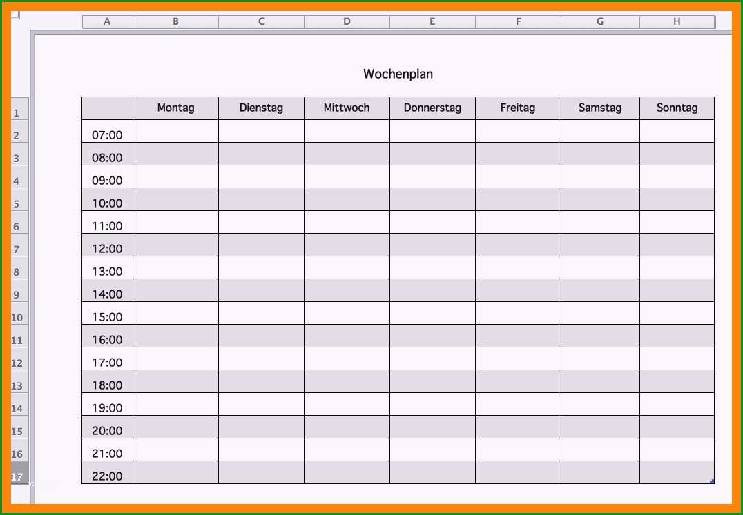 putzplan treppenhaus vorlage excel