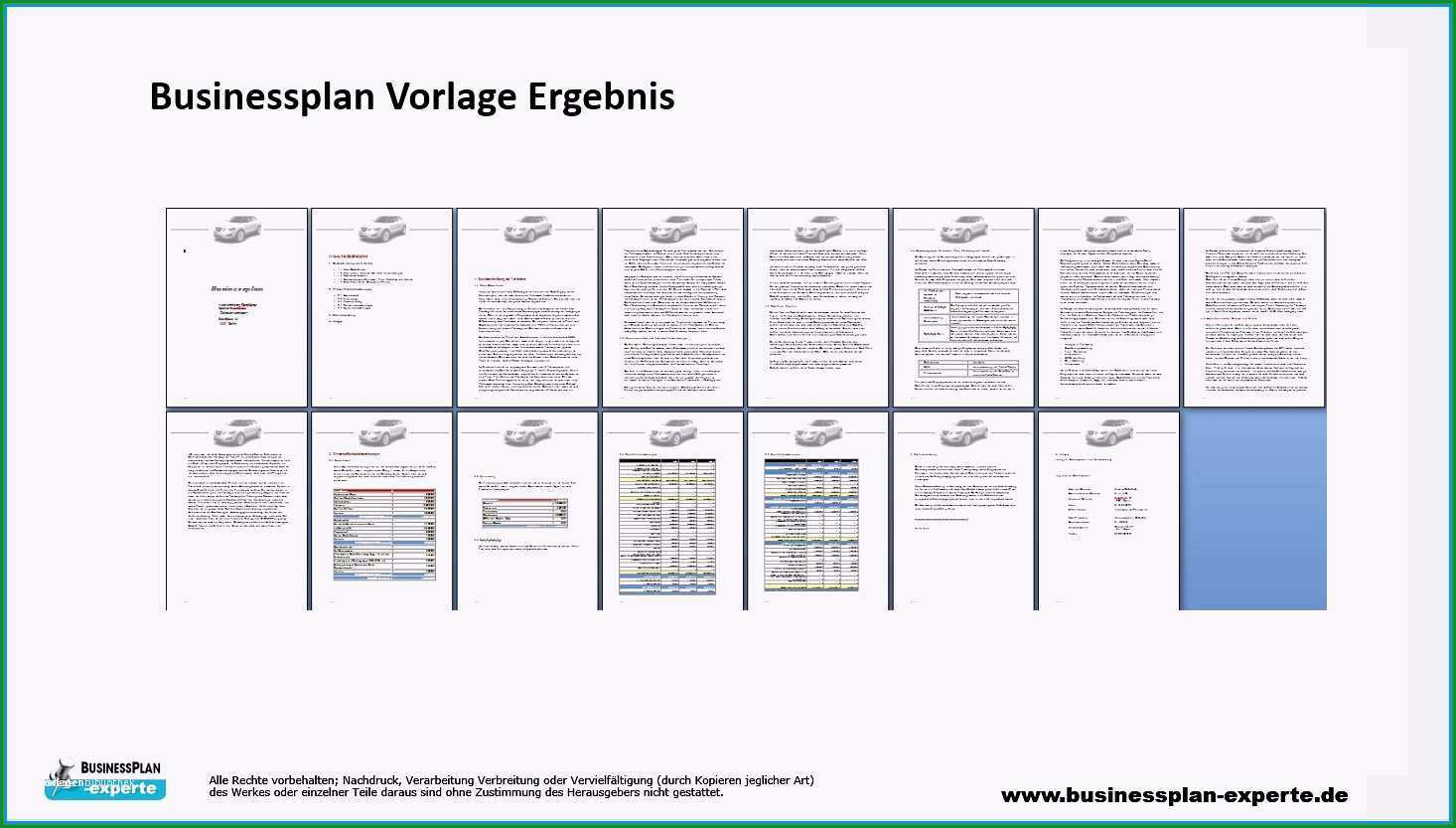 geschaftsplan vorlage