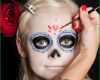 Überraschen Halloween Kinder Schminken Da De Los Muertos Make Up