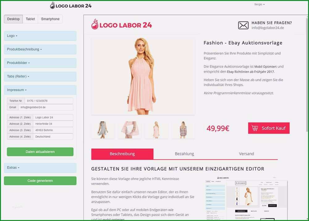 Überraschen HTML Ebay Vorlage Groartig Ebayvorlage Fashion Ebay 2018