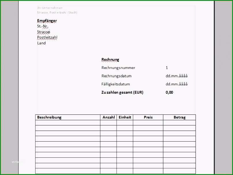28 rechnung widerspruch vorlage