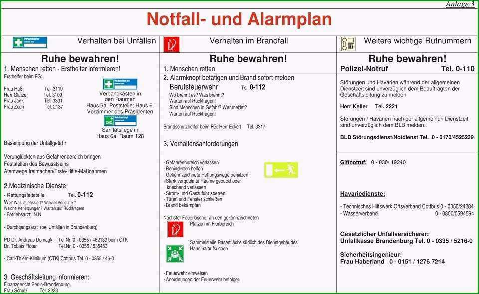 notfallplan aufzug vorlage fabelhafte hausordnung fur das finanzgericht berlin brandenburg