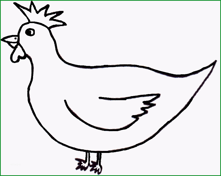 1 Außergewöhnlich Huhn Vorlage Kostenlos Für Sie - Kostenlos Vorlagen