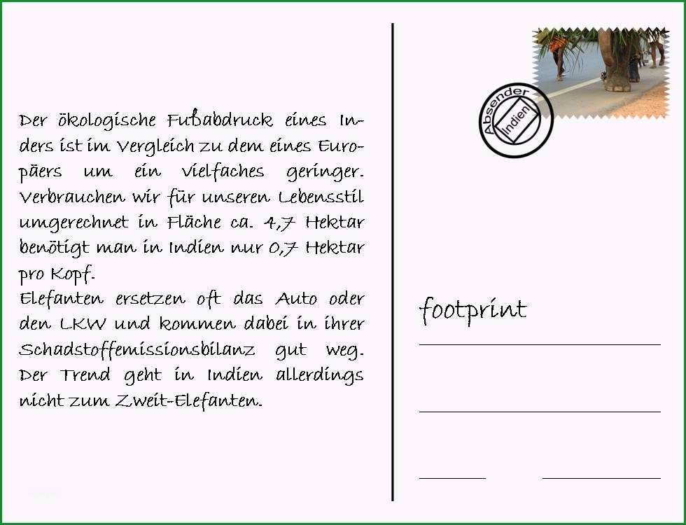 postkarte vorlage word