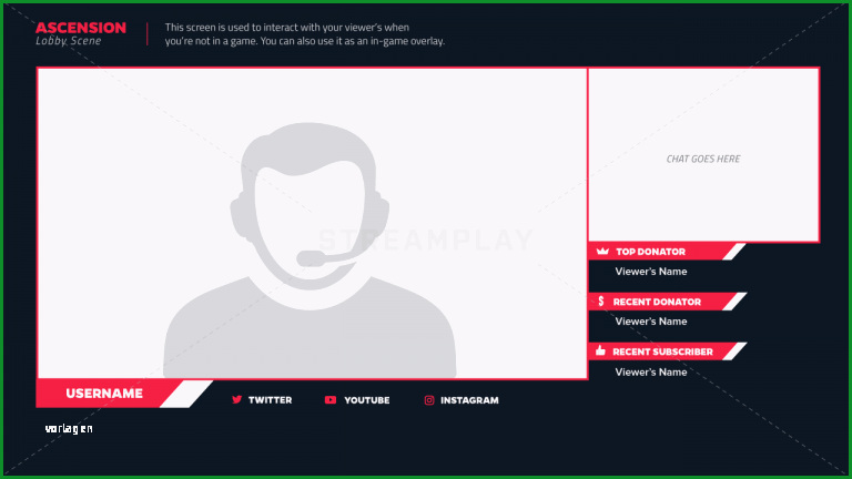 Twitch Kanal Design Vorlage: 19 Phantasie Sie Müssen Es Heute Versuchen 1