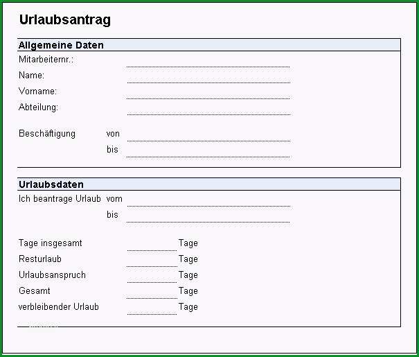 urlaubsantrag 2017 excel vorlage formular fur personalstammdatenblatt 3