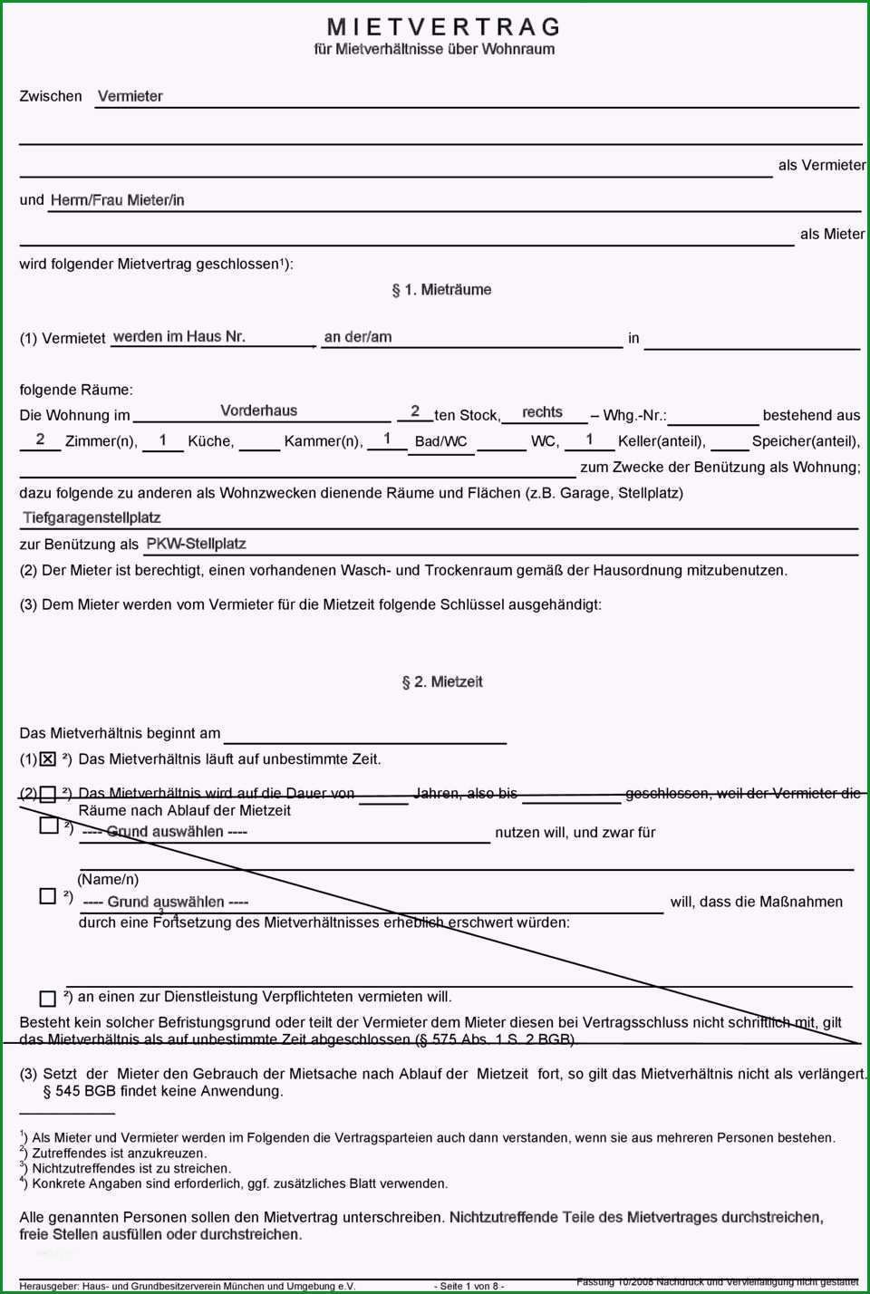 15 untermietvertrag vorlage pdf