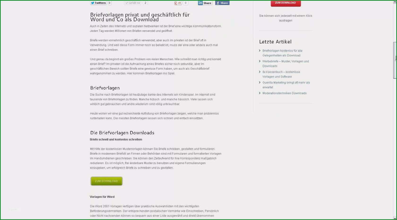 17 privater geschaftsbrief vorlage word