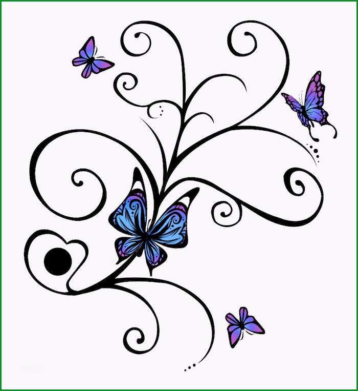 22 Einzahl Schmetterling Tattoo Vorlage Kostenlos Für Sie 1