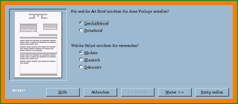 7 geschaftsbrief vorlage openoffice