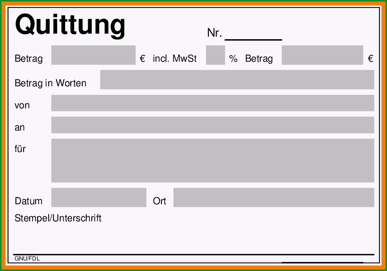 7 quittung kleinunternehmer vorlage