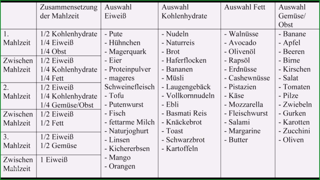 8 ernahrungsplan vorlage