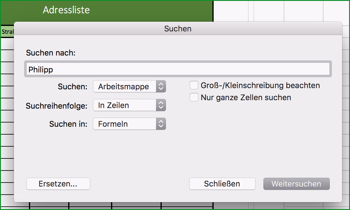 adressenliste und adressbuch als excel vorlage