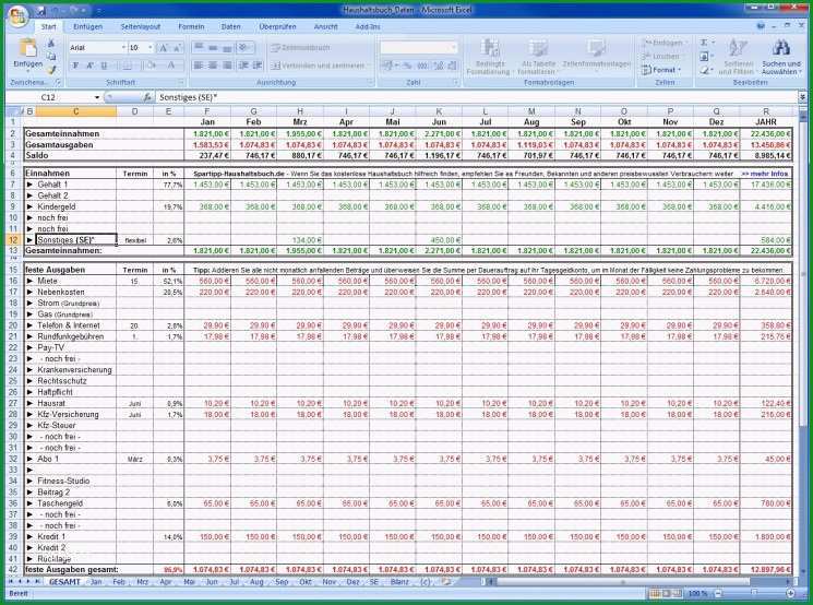 cb Downloads Geld Finanzen Spartipp Haushaltsbuch Tipps Anleitung