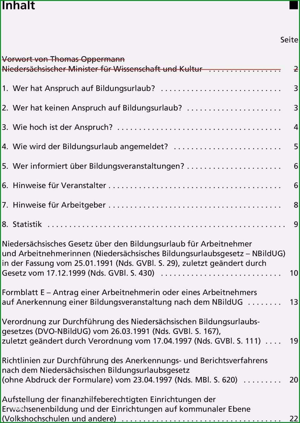 antrag bildungsurlaub niedersachsen vorlage luxus niedersachsisches ministerium fur wissenschaft und kultur