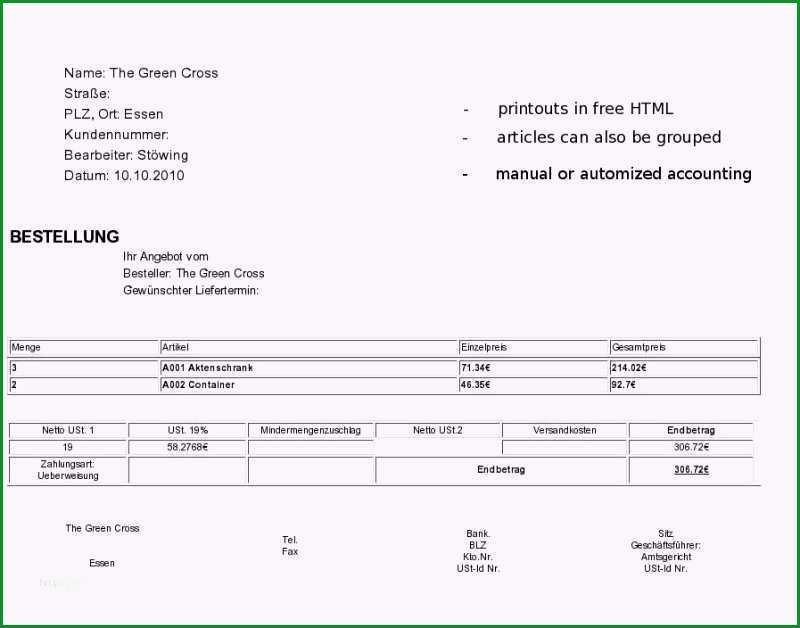 bestellformular vorlage excel einzigartig muster tabellen vorlagen einkauf projekt einkauf