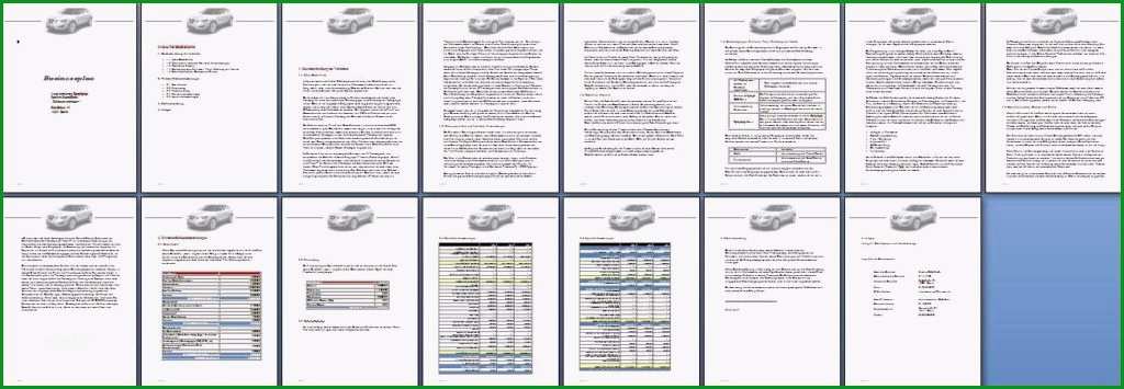 businessplan vorlage pdf
