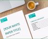 Ungewöhnlich Download Our White Paper Template to Kick Start Your