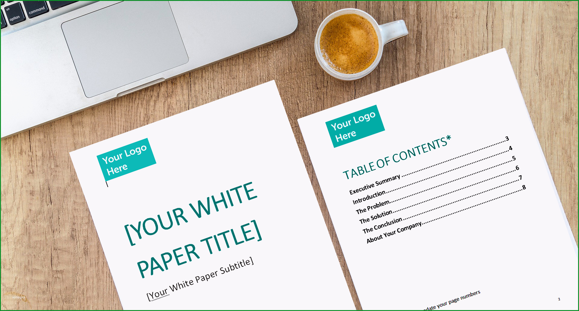 white paper template kick start content marketing strategy
