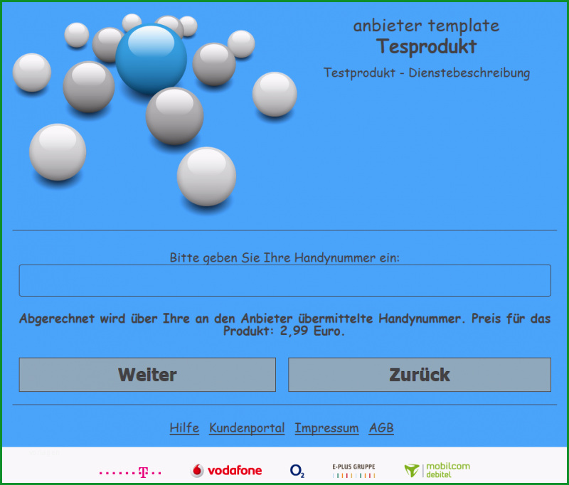 drittanbieter kosten operation sauberer markt