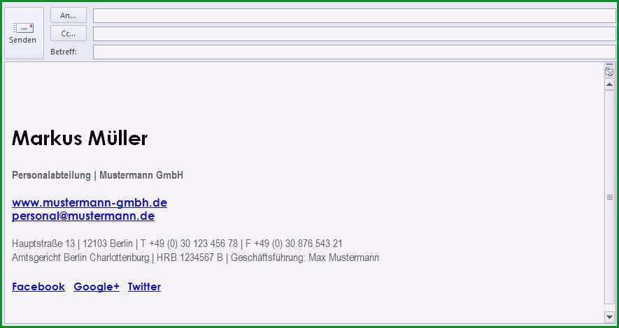 e mail signatur vorlage privat das beste von frisches e mail signatur vorlage privat