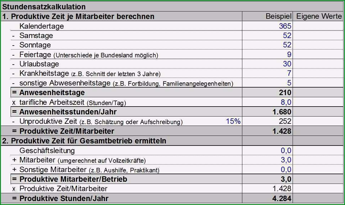 excel vorlagen handwerk kalkulation kostenlos bewundernswerte 20