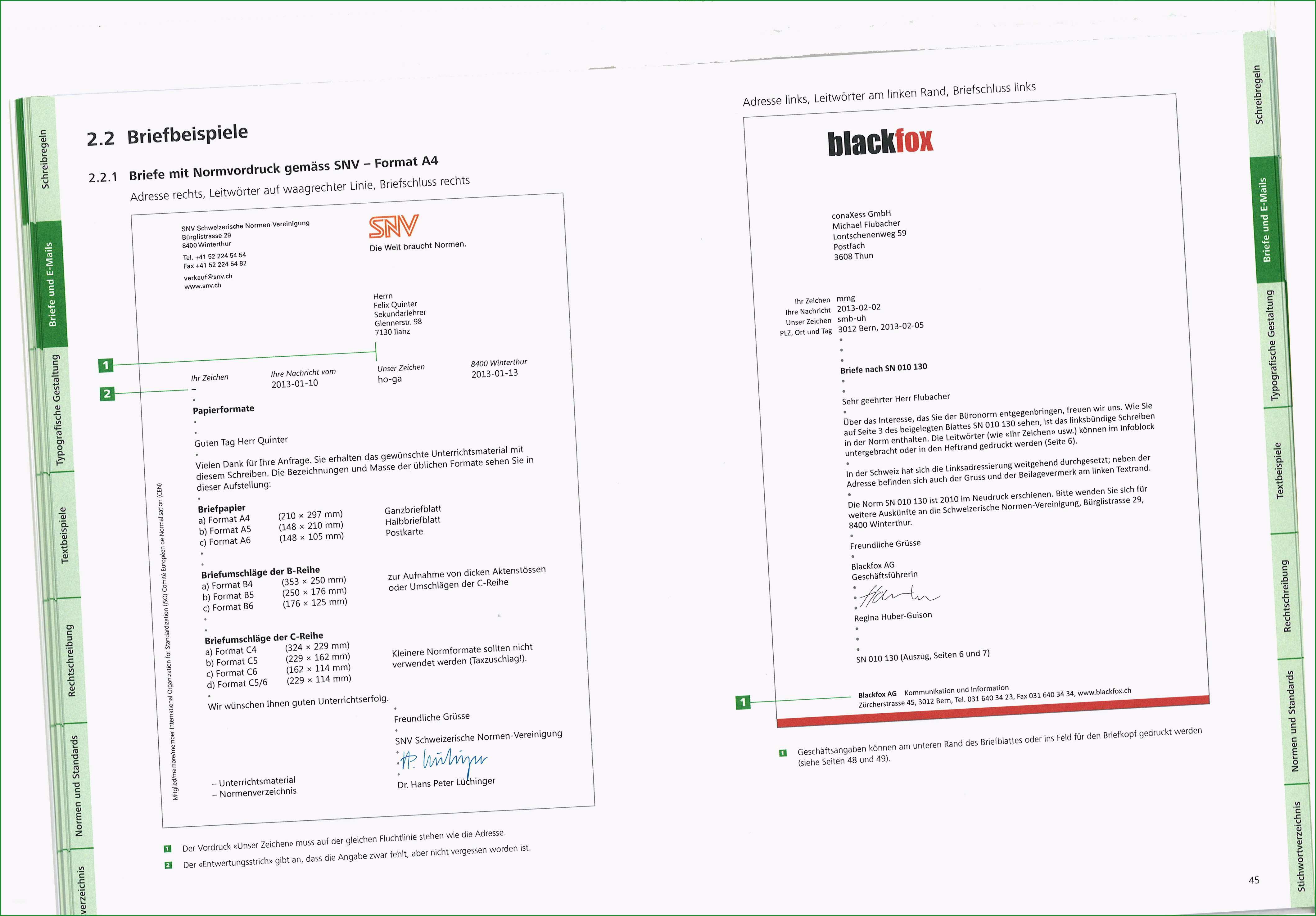 offizieller brief formatierung das anschreiben wir