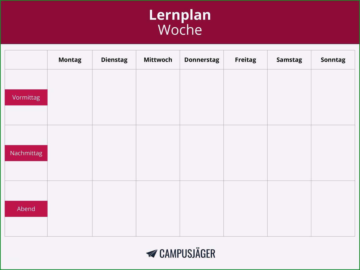 Ungewöhnlich Lernplan Vorlage Pdf Docdroid