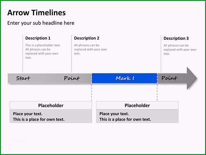 powerpoint vorlage zeitstrahl