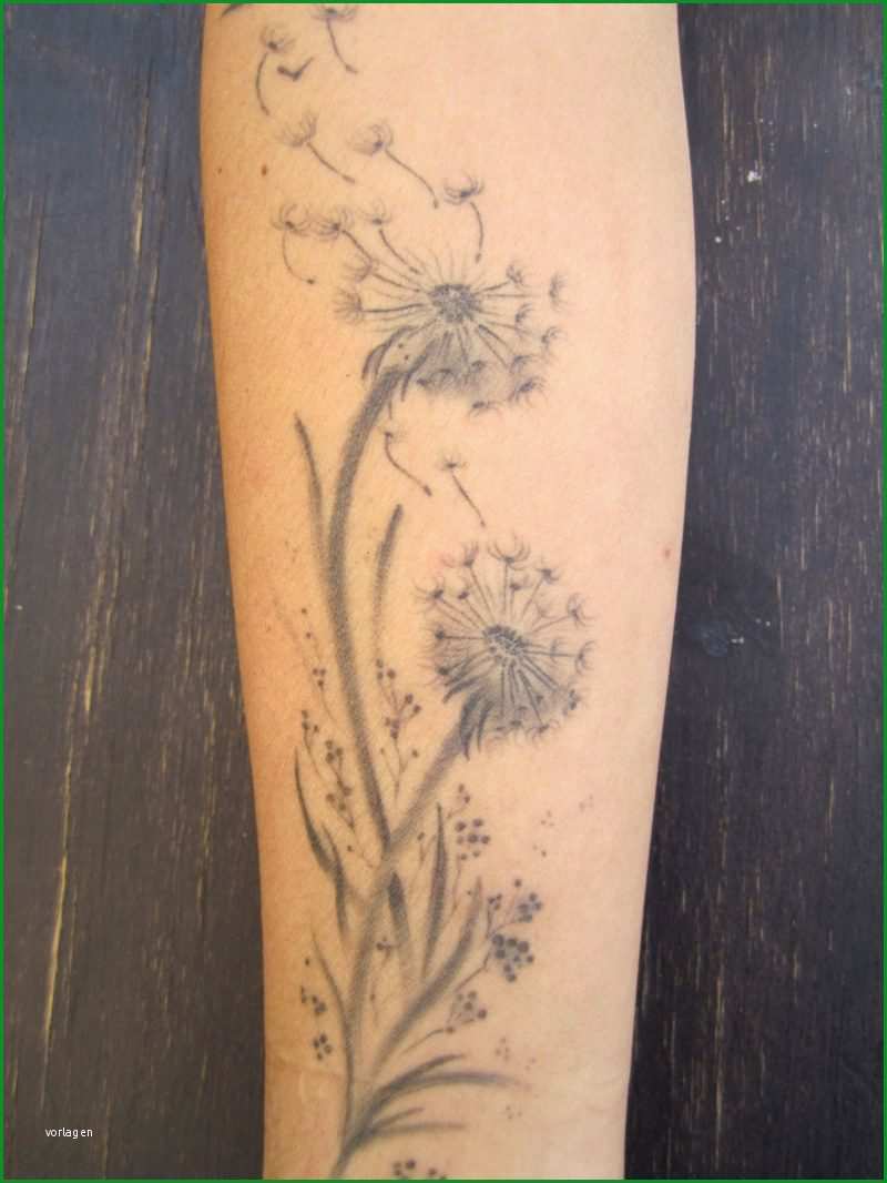 pusteblume tattoo richtige korperstelle