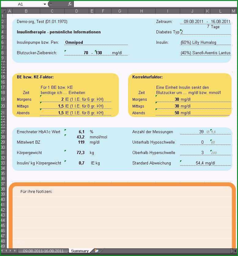 diabetes tagebuch papier excel 229 IDSprache=1