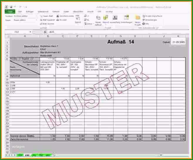 transportauftrag vorlage excel