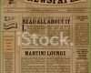 Ungewöhnlich Vintage Zeitung Layout Design Vorlage Stock Vector