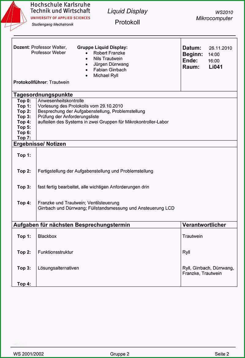 vorlage word protokoll bewundernswert protokoll