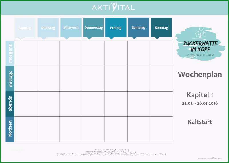 wochenplan