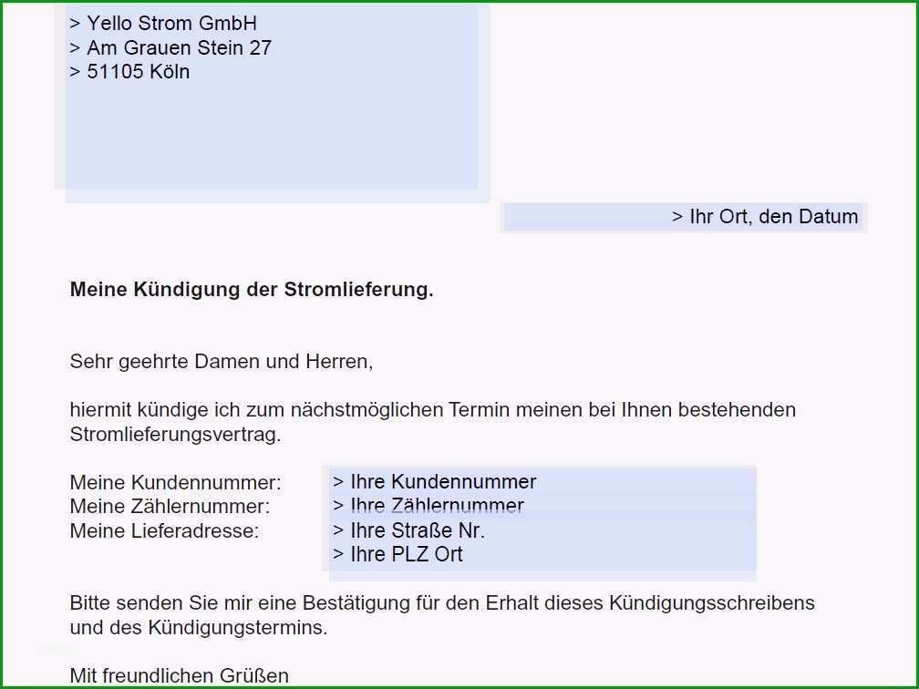 Unglaublich 12 Kündigung Per Email Vorlage