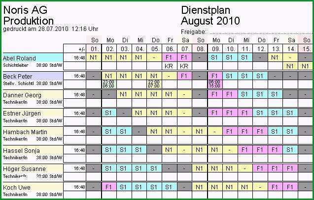 monats nstplan excel vorlage